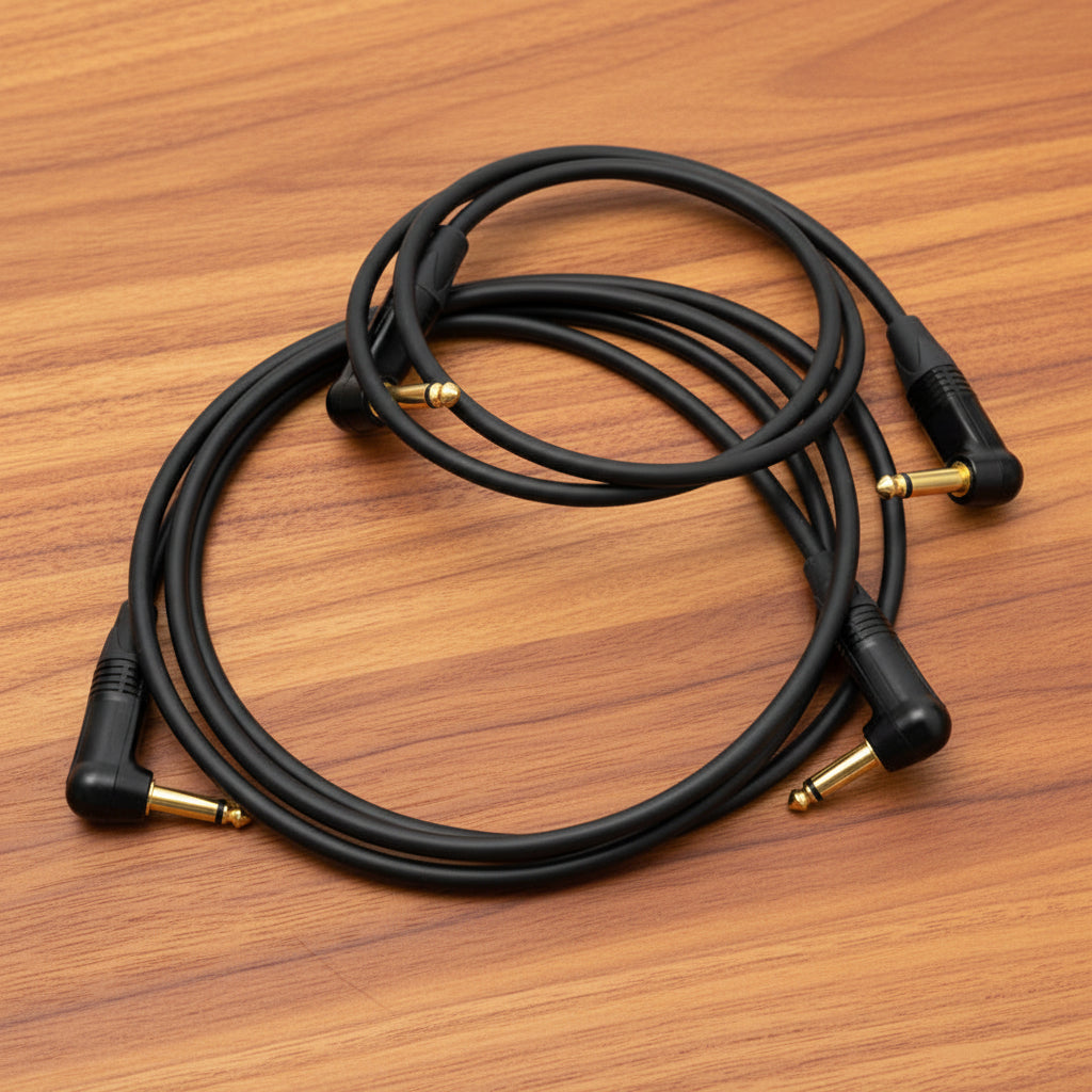 3M Mogami Instrument Cable (Right Angled to Right Angled)