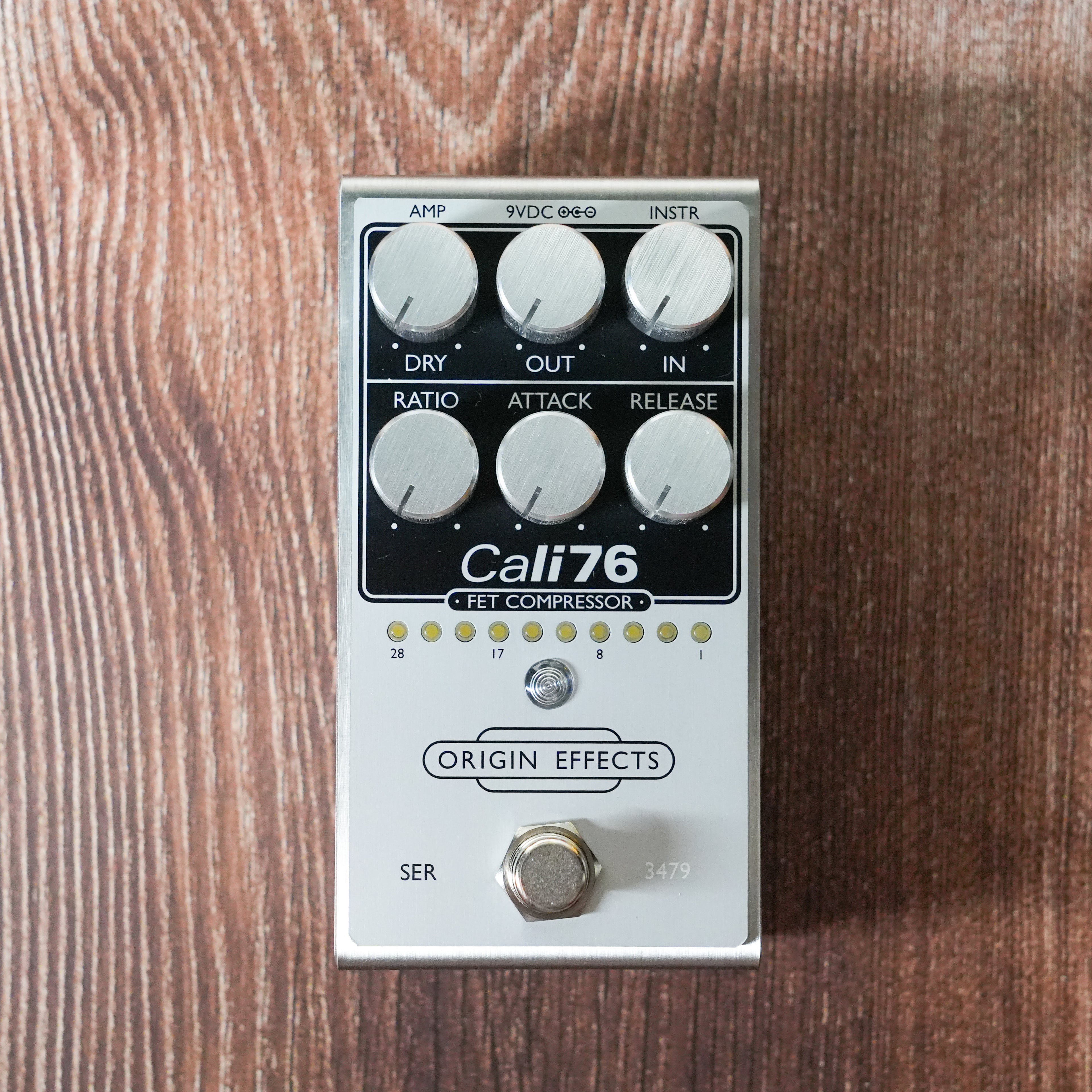 Origin Effects Cali76 FET Compressor - Brushed Aluminium